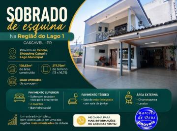 202604231210581521.jpg · Sobrado para Venda em Cascavel, Região do Lago, 3 dormitórios, 1 suíte, 3 banheiros, 4 vagas