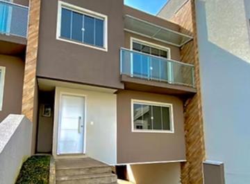Fachada · Impecável casa em condomínio à venda no Campo Comprido, Curitiba-PR! 3 quartos, 1 suíte, 1 sala, 3 b