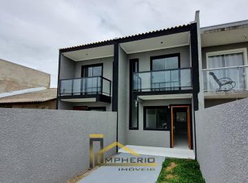 sobrado-tatuquara-fachada · Imperdível casa à venda em Curitiba-PR, bairro Tatuquara! 3 quartos, 1 suíte, 1 sala, 2 banheiros, 8