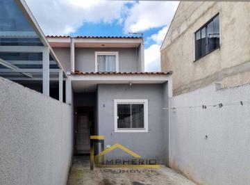 Foto 01 · Sobrado à venda em Curitiba-PR, Campo de Santana: 3 quartos, 1 sala, 2 banheiros, 1 vaga, 50m² de ár