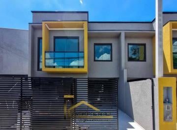 FACHADA · Imperdível oportunidade: Casa à venda em Curitiba-PR, Cidade Industrial, 3 quartos, 1 sala, 2 banhei