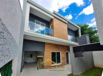 Foto 01 · Imperdível casa para venda em Curitiba-PR, bairro Fazendinha: 4 quartos, 1 suíte, 4 banheiros, 2 vag