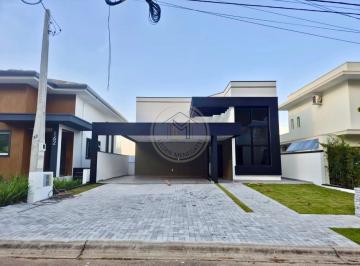 Foto 01 · Casa com 3 suítes e pé direito alto, infraestrutura moderna e lazer completo, Condomínio Ibi Aram I