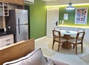 Apartamento de 2 quartos, São Vicente · Apartamento mobiliado e reformado, dois dormitórios, ao lado do VLT