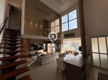 Apartamento · 84m² · 1 Quarto · 2 Vagas · Apartamento Duplex à venda e para alugar em Campinas, Cambuí, com 1 suíte, com 84.34 m²