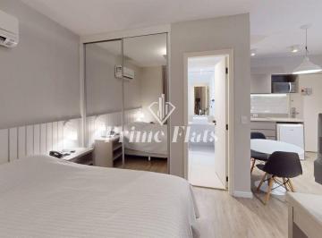Apartamento · 57m² · 1 Quarto · 1 Vaga · Flat disponível para locação no Newciti Itaim, com 57m², 1 dormitório e 1 vaga