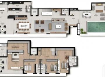 Apartamento de 4 quartos, Curitiba · Vendo Apartamento Cobertura com 455 m² e 4 quartos à venda em Batel