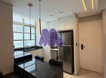 Foto 03 · Apartamento para locação no Boqueirão, Santos-SP: 1 quarto, 1 banheiro, 1 vaga, 30m² de área.
