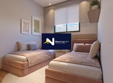 QUARTO · Apartamento 49m², PCD, 2 quartos, suíte, 1 vaga com lazer completo no Estoril