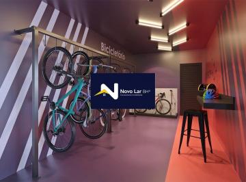 BICICLETÁRIO · Apartamento 51m², 2 quartos, suíte, 1 vaga com lazer completo no Estoril