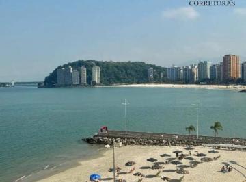 Apartamento · 50m² · 1 Quarto · Apartamento mobiliado 1 quarto em frente a praia do Gonzaguinha–São Vicente
