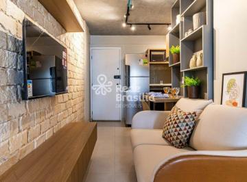 Apartamento · 27m² · 1 Quarto · 1 Vaga · QMSW 04 - Kitnet / Loft / Studio mobiliado no Ed. Via Master - Sudoeste - DF