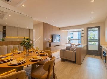 1 · Condomínio Triunfo Campo Belo Rua Barão do Triunfo, 551. Apartamento mobiliado à venda com 81 m², 2 
