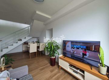 Apartamento · 103m² · 3 Quartos · 2 Vagas · Cobertura Duplex 3 Quartos com Vista Mar e Lagoa em Santos (Morro Nova Cintra)