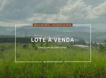 Terreno · 432m² · Lote à venda, na Rua José Galdêncio de Lacerda, nº 46, Quadra C - Bairro São Bento - Carmópolis de M