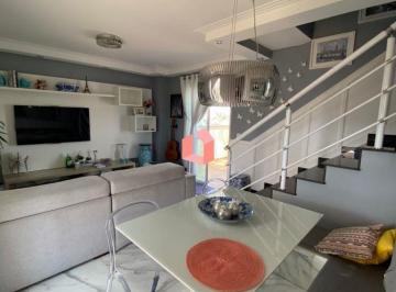 Apartamento · 114m² · 2 Quartos · 3 Vagas · Cobertura com 2 dormitórios à venda, 114 m² por R$ 830.000,00 - Vila Marchi - São Bernardo do Campo/