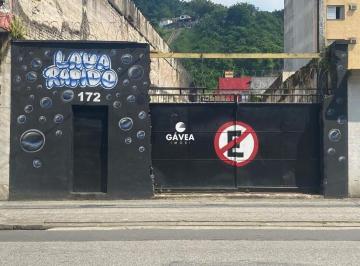 Frente do Terreno · Terreno à venda no Centro em Santos.