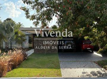 Casa · 449m² · 4 Quartos · 6 Vagas · Casa térrea à venda em esquina no condomínio Morada das Estrelas