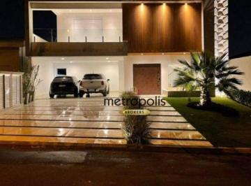 Fachada · Sobrado com 3 dormitórios à venda, 515 m² por R$ 4.500.000,00 - Arujá Country Club - Itaquaquecetuba