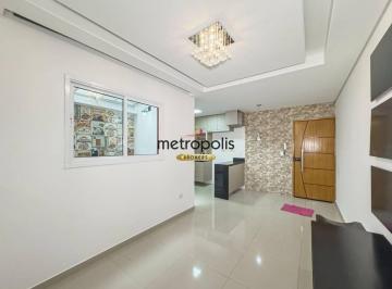 Sala · Apartamento Garden com 2 dormitórios para alugar, 82 m² por R$ 2.680,00/mês - Vila Príncipe de Gales