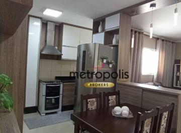 Cozinha · Cobertura com 3 dormitórios à venda, 166 m² por R$ 700.000,00 - Santa Maria - Santo André/SP