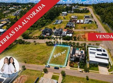 Terreno · 800m² · Condomínio Terras da Alvorada - Terreno em Declive em Condomínio de Alto Padrão