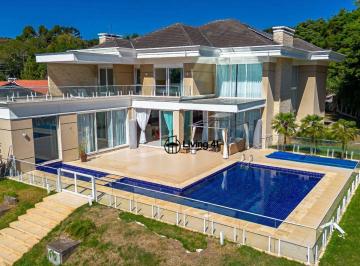4d3479da7392b9be50f1c29b20de0bbb25198a44 · Casa com 4 dormitórios à venda, 455 m² por R$ 5.000.000,00 - Jardim Veneza - Piraquara/PR