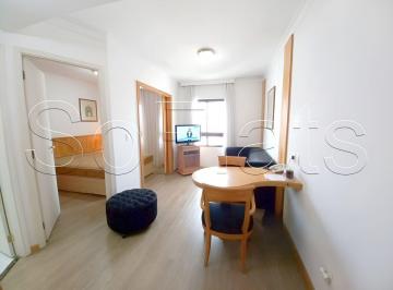 Apartamento · 28m² · 1 Quarto · 1 Vaga · Flat em Pinheiros, São Paulo/SP de 28m² 1 quartos para locação R$ 3.400,00/mes