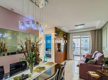 Apartamento · 59m² · 2 Quartos · 1 Vaga · Exuberance Club - Rudge Ramos - Apartamento à venda com 59 m², 2 quartos, vaga e varanda no Rudge Ra