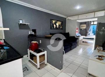 ac5bcafe88af6ac573d4f547dad4b201fb9b26a9 · Flat com 1 dormitório à venda, 60 m² por R$ 465.000,00 - Camboinhas - Niterói/RJ