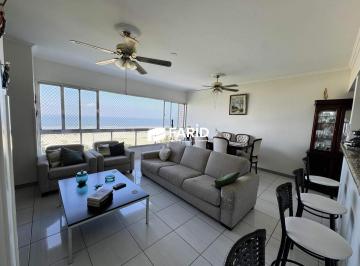 Apartamento · 116m² · 3 Quartos · 1 Vaga · 3 DORMITÓRIOS FRENTE AO MAR - POMPÉIA