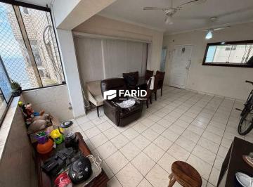 Sala com varanda integrada · VENDA | Apartamento de 2 dormitórios - Ponta da Praia, Santos - SP