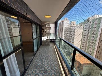Varanda · Aluguel de Apartamento 3 Quartos em Santos - Frente, Vista Mar, 2 Vagas