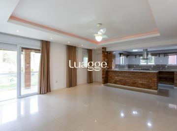 Casa · 308m² · 3 Quartos · 4 Vagas · Casa de alvenaria, com 3 dormitórios, 1 suíte, living, cozinha, lavanderia, chur