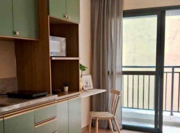 zybxbvi2ownlnze0yzu1ywm2_md · Apartamento Studio, mobiliado, com 33 m², ao lado do Metrô Alto do Ipiranga