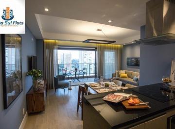 Foto 01 · Apartamento Para Alugar No Brooklin Com 2 Suítes e 2 Vagas - Varanda - Andar Alto