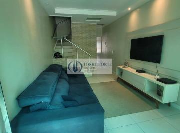 Casa · 79m² · 3 Quartos · 3 Vagas · Sobrado com 3 dormitorios 2 suites 1 vaga carro 2 vaga moto no Guaruja.