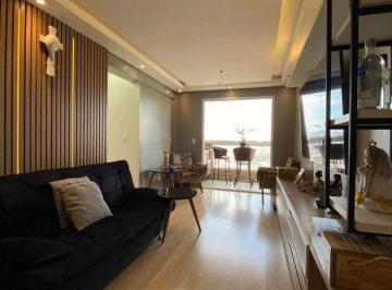 57a9b9d94436d64f0b4f1b16471d0b4a59a0485c · Apartamento com 3 dormitórios à venda, 76 m² por R$ 580.000,00 - Vila Guarani - Mauá/SP