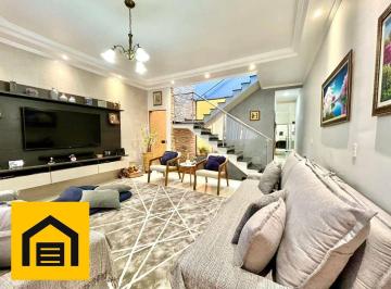 9b0d329afca212ba8c1f8df73bfcc85f4c6ef230 · Casa com 3 dormitórios à venda, 182 m² por R$ 870.000,00 - Vila Amábile Pezzolo - Santo André/SP