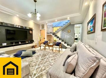 927d0d24c114cd88fe019d96bfb3371c1849c367 · Casa com 3 dormitórios à venda, 182 m² por R$ 870.000,00 - Vila Amábile Pezzolo - Santo André/SP