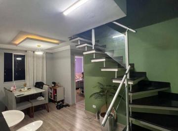 c33eb196c474284272a98d861c666f53e970237a · Cobertura com 2 dormitórios à venda, 90 m² por R$ 420.000,00 - Parque São Vicente - Mauá/SP