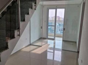ee65aa94acf3ad64b0c00a9d34027b3d7855ace7 · Apartamento Duplex com 3 dormitórios à venda, 110 m² por R$ 599.000 - Parque São Vicente - Mauá/SP