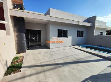 Casa · 75m² · 3 Quartos · 2 Vagas · Casa á Venda com 03 Dormitórios e Piscina Matinhos