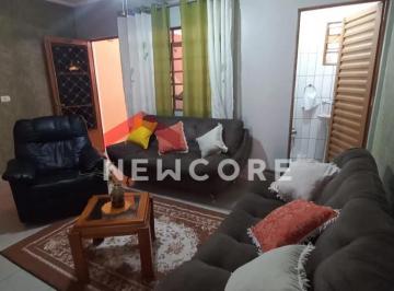 Casa · 1m² · 4 Quartos · 2 Vagas - Newcore  · Sobrado em Rua Coronel Herculano de Carvalho - Parque São Vicente - Mauá/SP
