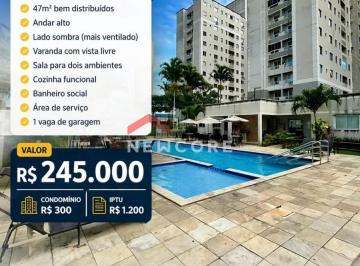 Apartamento · 47m² · 2 Quartos · 1 Vaga · Apartamento em Rua da Saudade - Emaús - Parnamirim/RN