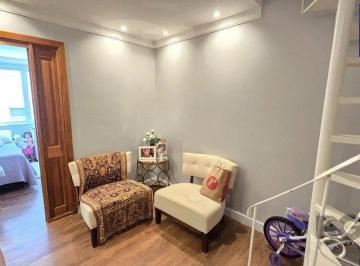 Apartamento · 91m² · 3 Quartos · 1 Vaga · Cobertura de 90m² - 3 dormitórios, 2 banheiros, terraço com churrasqueira e 1 va