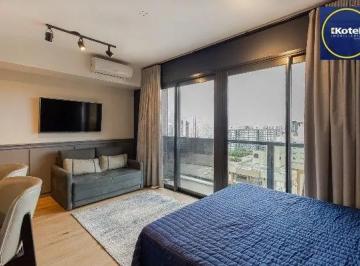 Apartamento · 37m² · 1 Quarto · 1 Vaga · Lindo studio de 37m2, totalmente mobiliado, com 1 vaga de garagem no bairro Boa