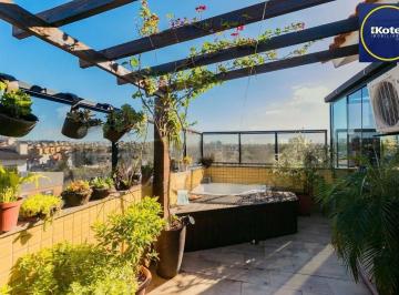 Apartamento · 187m² · 3 Quartos · 4 Vagas · Cobertura com 3 dormitórios, terraço e 4 vagas