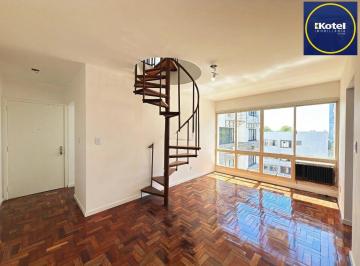 Apartamento · 150m² · 2 Quartos · 1 Vaga · Cobertura com 2 quartos, vaga, elevador e churrasqueira  no bairro Cristal.