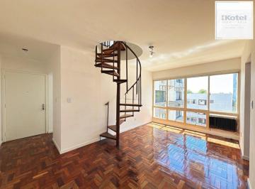 Apartamento · 150m² · 2 Quartos · 1 Vaga · Cobertura com 2 quartos, vaga, elevador e churrasqueira no bairro Cristal.